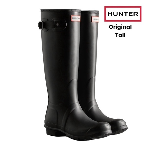 Hunter (NWT) Original Tall Rain Boots, Women’s Size 10/41 - Picture 1 of 15